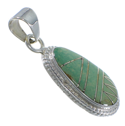 Sterling Silver Turquoise Jewelry Pendant PX42954